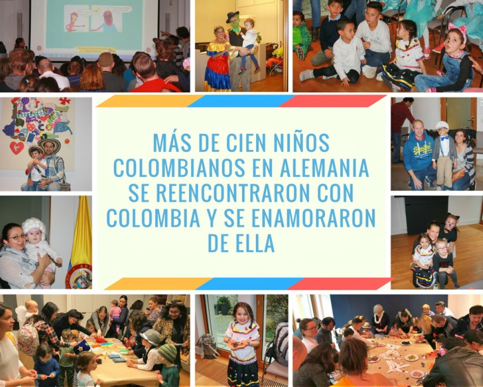 Niños colombianos en Berlín