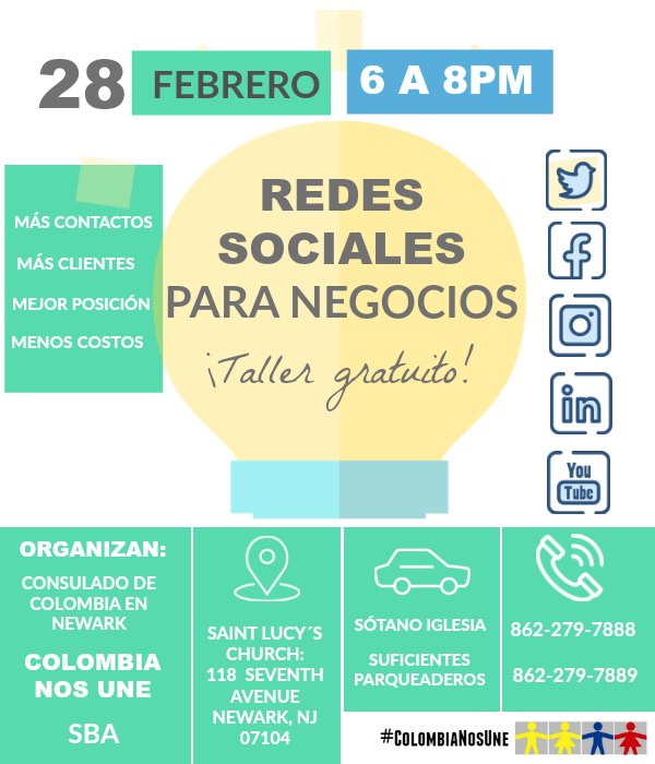 Taller sobre redes sociales para negocios