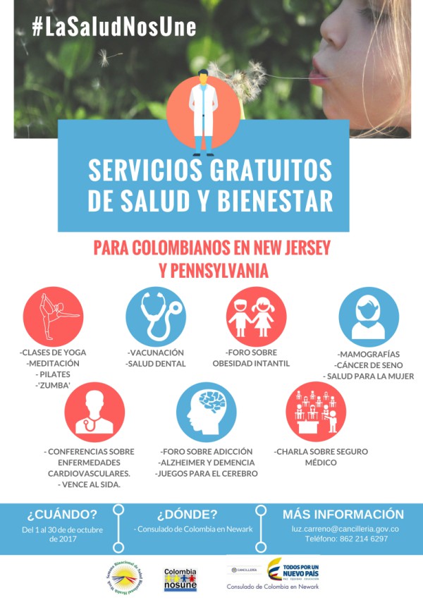 semana binacional de la salud en New Jersey y Pennsylvania