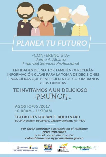 planeación financiera colombianos en Nueva York