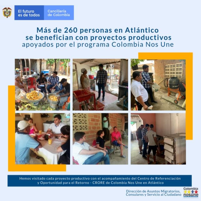 Colombianos retornados del exterior