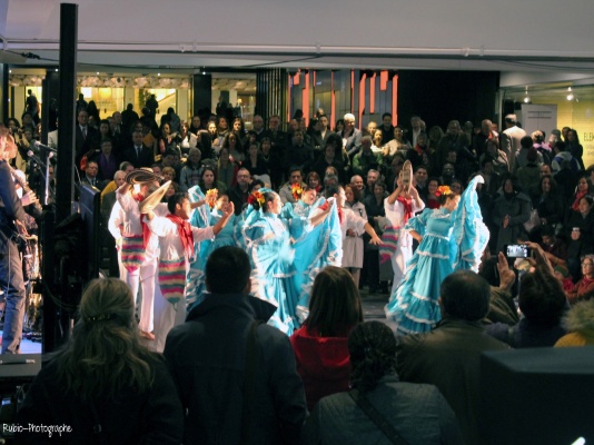 Ballet Raíces de Colombia en presentación en Place de Arts (Montreal), 23 de octubre de 2015. Foto: Juana Rubio.