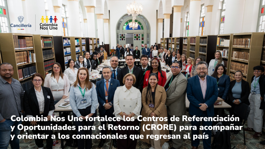 Colombia Nos Une fortalece los Centros de Referenciación
